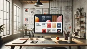Design Trends 2024 illustration